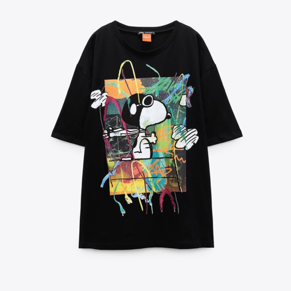 ZARA SNOOPY PEANUTS T-SHIRT